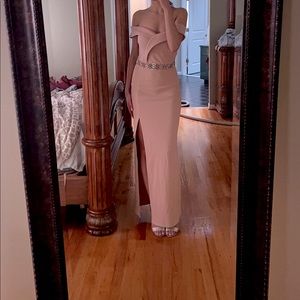 Misguided off-the-shoulder dress